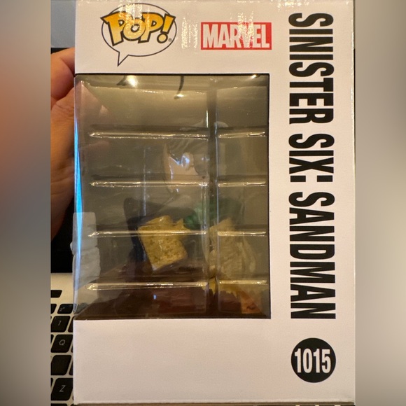Funko POP! Deluxe Marvel Sinister Six Sandman 1015 | Amazon Exclusive New - Picture 2 of 6